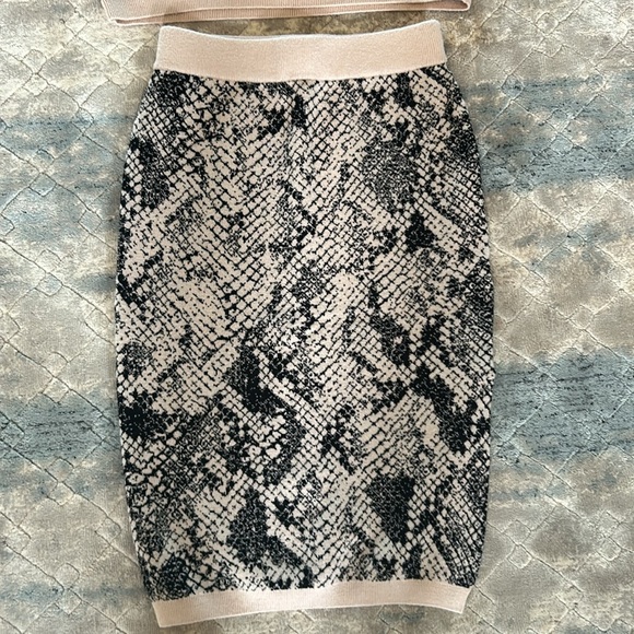 Two Piece Sweater Skirt Set - Picture 3 of 8